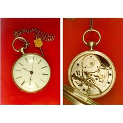 Nice Pocket Watch, silver, GAUCHAT