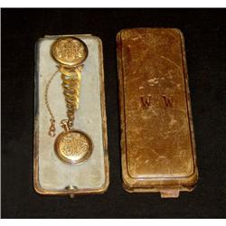 Nice Pendant Pocket Watch, 18 ct gold