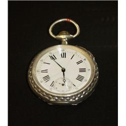 Pocket Watch in silver 800