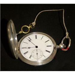 Pocket Watch «Savonette» in silver