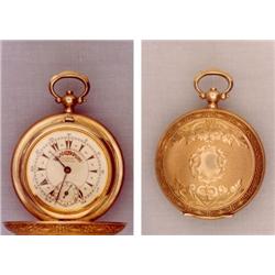 Pocket Watch «Savonette» in silver