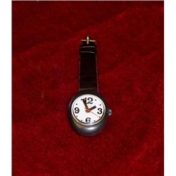 Wristwatch, black plastic