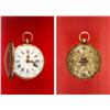 Image 1 : Pocket Watch made of gold in 3 colours