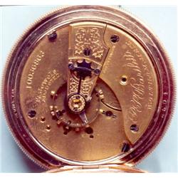 Very nice Pocket Watch, gilt brass