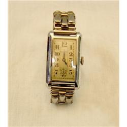 Wristwatch SUIZO, chromed metal