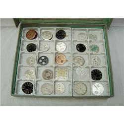 Dials for Wristwatch Chronographes