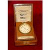 Image 1 : Table Clock in mahogany casket