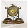 Image 1 : Table Alarm Clock, brass, 2 bells