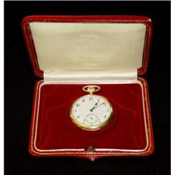Very nice Pocket Watch, 18 ct gold