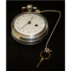 Very interesting Pocket Watch, silver