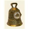 Image 1 : Clock in bronze in form of a bell