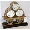 Image 1 : Clock in marble and bronze