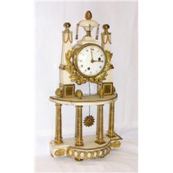 Nice Chimney Clock with columns