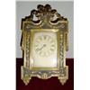 Image 1 : Nice Table Clock in bronze frame