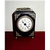 Image 1 : Alarm Clock, black painted wood