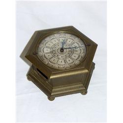 Hexagonal Table Clock, striking-work
