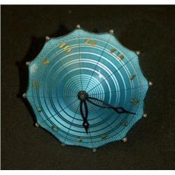 Table Clock in form of an umbrella