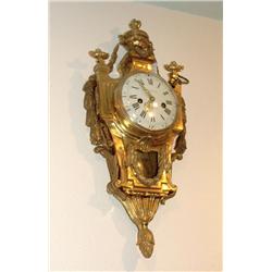 Nice Cartel Louis XVI, bronze