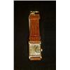 Image 1 : Rectangular Wristwatch, 18 carat gold
