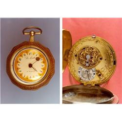 Pocket Watch in silver, signed on dial