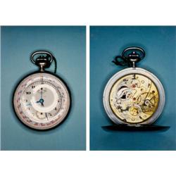 Pocket Watch Chronograph ARGENTAN