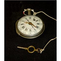 Nich Pocket Watch in silver
