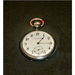 Pocket Watch, blackened metal