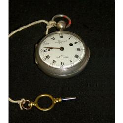 Pocket Watch, silver, quarter repet.