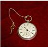 Image 1 : English Pocket Watch in silver
