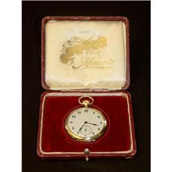 Nice Pocket Watch, 18 carat gold