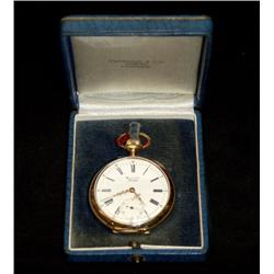 Nice Pocket Watch, 14 carat gold