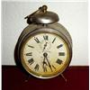 Image 1 : Alarm Clock with 1 bell, silvered metal