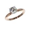 Image 2 : 1.26 ctw Certified Quality Diamond Engagement Ring 10K Rose Gold