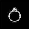 Image 2 : 1.75 ctw Certified Diamond Solitaire Ring 10K White Gold