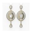 Image 1 : 9.91 ctw Diamond Earrings 18K Yellow Gold