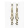 Image 1 : 6.25 ctw Diamond Earrings 18K Yellow Gold