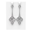 Image 1 : 7.61 ctw Diamond Earrings 18K White Gold