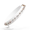 Image 2 : 4.68 ctw Marquise Cut Diamond Bracelet 18K Rose Gold