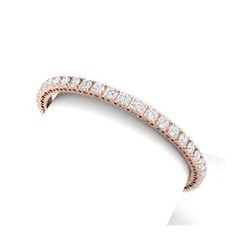 10 ctw Certified VS/SI Diamond Bracelet 18K Rose Gold