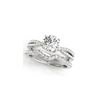 Image 1 : 1.2 ctw Certified VS/SI Diamond 2pc Wedding Set 14K White Gold