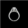 Image 2 : 1.46 ctw Certified Diamond Solitaire Ring 10K White Gold