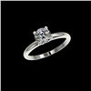 Image 2 : 1.07 ctw Certified Quality Diamond Engagement Ring 10K White Gold