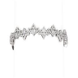 14.29 ctw Diamond Bracelet 18K White Gold