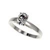 Image 1 : 1 ctw Certified VS/SI Quality Oval Diamond Solitaire Ring 10K White Gold