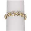 Image 1 : 31.55 ctw Morganite & Diamond Bracelet 18K Yellow Gold