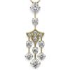 Image 1 : 2.75 ctw Cushion Cut Diamond Designer Necklace 18K Yellow Gold