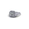Image 2 : 1 ctw Solitaire Certified VS/SI Diamond Ring 18K White Gold
