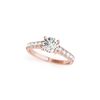 Image 1 : 2.1 ctw Certified VS/SI Diamond Ring 18K Rose Gold