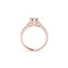 Image 2 : 2.1 ctw Certified VS/SI Diamond Ring 18K Rose Gold