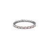 Image 1 : 21.2 ctw Morganite & VS/SI Diamond Eternity Bracelet 10K White Gold